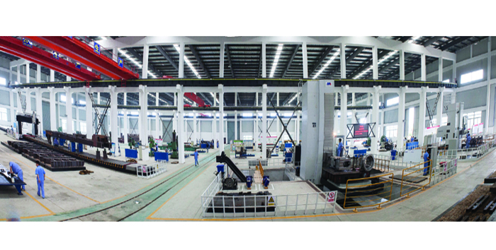 High precision intelligent finishing manufacturing center